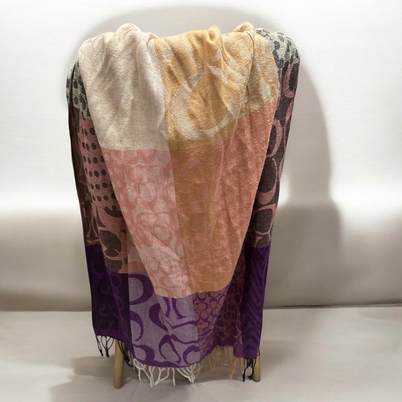 Multicolor Patterned Scarf - Picture 1 of 3